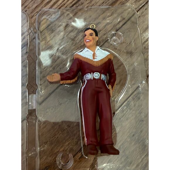 Vintage 90s Carlton Cards Heirloom Buffalo Bob Ornament Howdy Doody Show w/Box - Picture 9 of 16